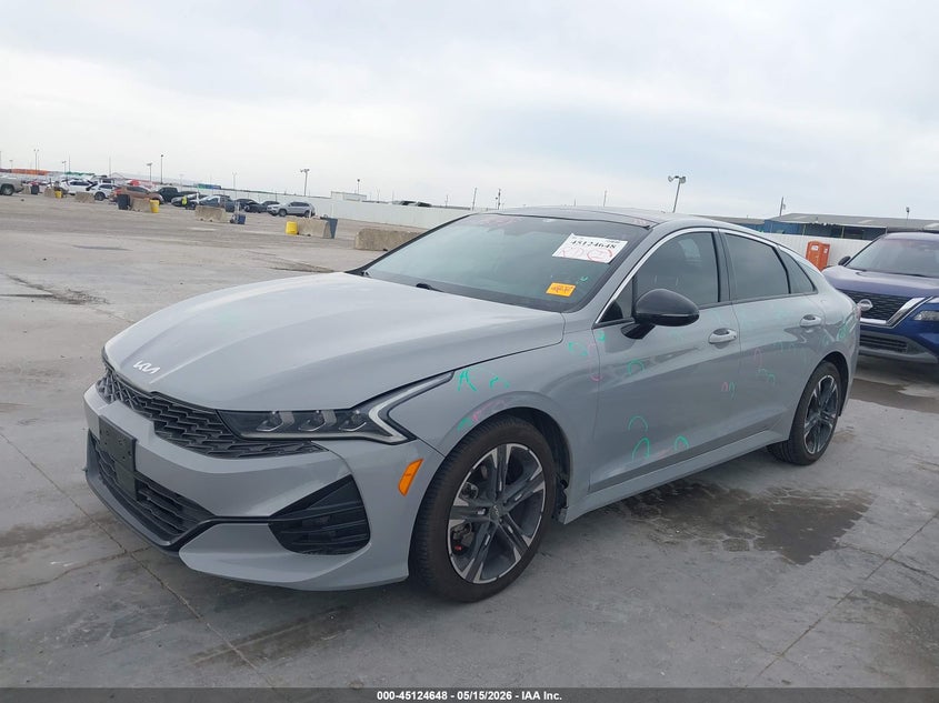 2022 Kia K5 VIN 5XXG64J29NG114119 IAAI salvage auction — HAIL, Original (Texas), sold $12,000 on 2026-07-29 (photo 2)