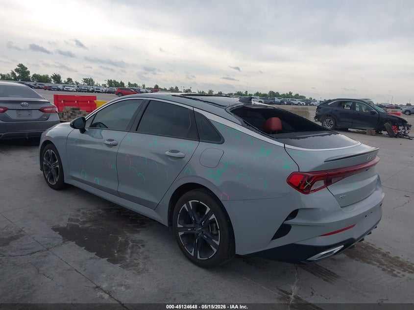 2022 Kia K5 VIN 5XXG64J29NG114119 IAAI salvage auction — HAIL, Original (Texas), sold $12,000 on 2026-07-29 (photo 3)