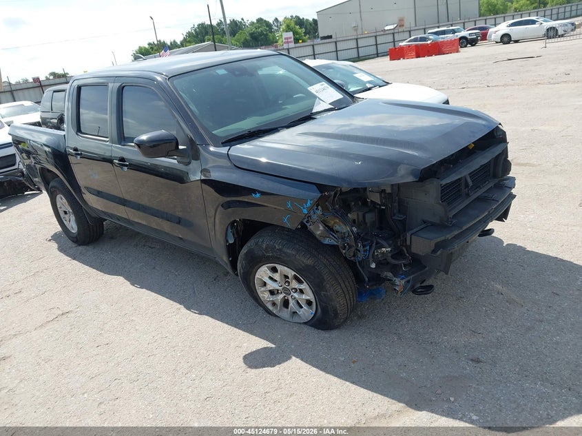 2024 Nissan Navara (frontier) VIN 1N6ED1EK5RN661756 IAAI salvage auction — FRONT END, Original (Texas), sold $7,900 on 2026-07-22 (photo 1)