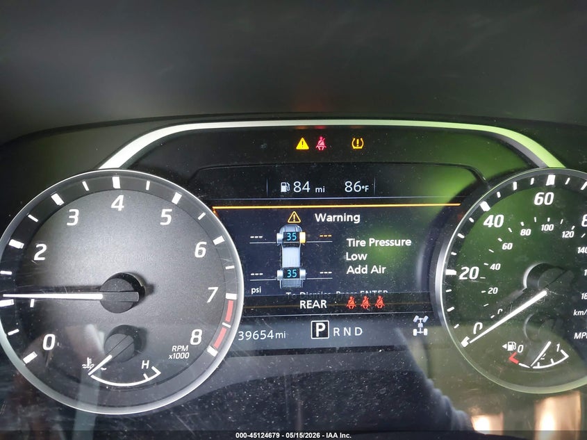 2024 Nissan Navara (frontier) VIN 1N6ED1EK5RN661756 IAAI salvage auction — FRONT END, Original (Texas), sold $7,900 on 2026-07-22 (photo 7)