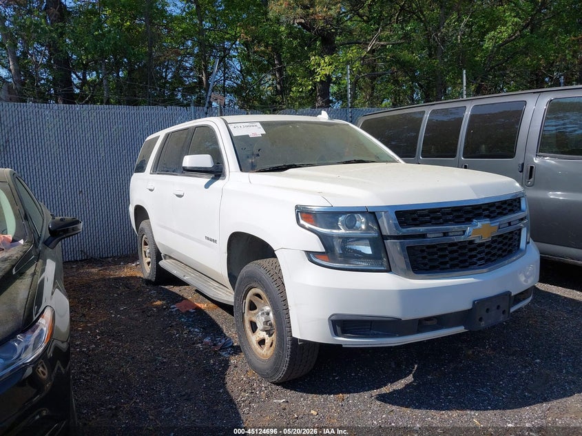 2017 Chevrolet Tahoe VIN 1GNSKEECXHR309671 IAAI salvage auction — LEFT SIDE, Sf97 (New York), sold $11,800 on 2026-07-31 (photo 1)