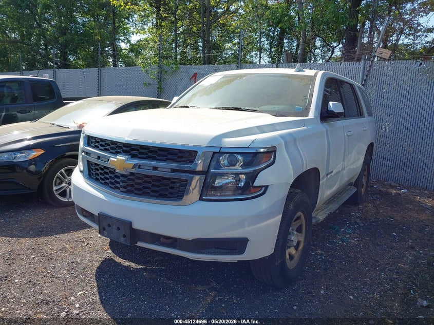 2017 Chevrolet Tahoe VIN 1GNSKEECXHR309671 IAAI salvage auction — LEFT SIDE, Sf97 (New York), sold $11,800 on 2026-07-31 (photo 2)