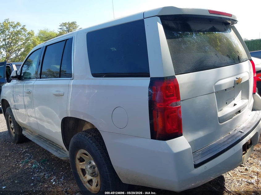 2017 Chevrolet Tahoe VIN 1GNSKEECXHR309671 IAAI salvage auction — LEFT SIDE, Sf97 (New York), sold $11,800 on 2026-07-31 (photo 3)