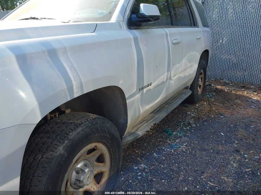 2017 Chevrolet Tahoe VIN 1GNSKEECXHR309671 IAAI salvage auction — LEFT SIDE, Sf97 (New York), sold $11,800 on 2026-07-31 (photo 6)