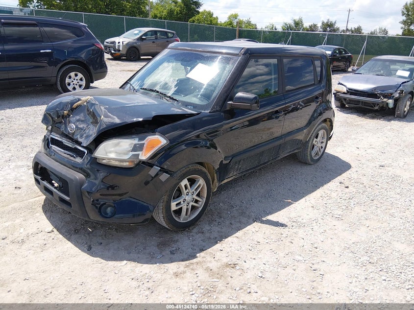 2011 Kia Soul VIN KNDJT2A29B7240648 IAAI salvage auction — FRONT END, Salvage (Kentucky), sold $300 on 2026-07-22 (photo 2)