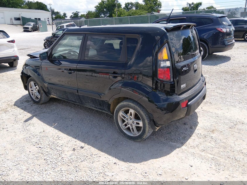 2011 Kia Soul VIN KNDJT2A29B7240648 IAAI salvage auction — FRONT END, Salvage (Kentucky), sold $300 on 2026-07-22 (photo 3)
