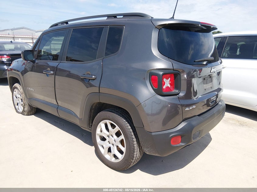 2018 Jeep Renegade VIN ZACCJBBB6JPJ44956 IAAI salvage auction — RIGHT FRONT, Original (Texas), sold $3,600 on 2026-07-14 (photo 3)