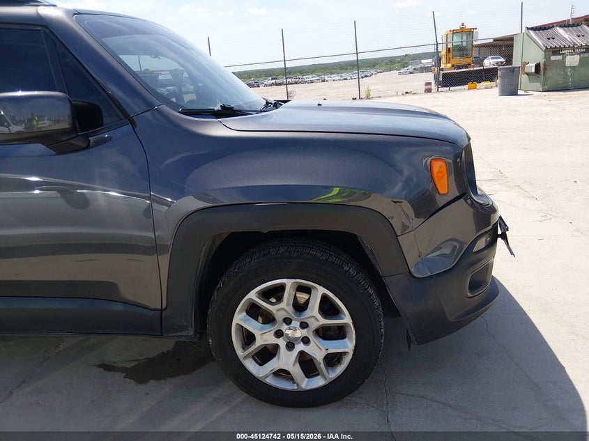 2018 Jeep Renegade VIN ZACCJBBB6JPJ44956 IAAI salvage auction — RIGHT FRONT, Original (Texas), sold $3,600 on 2026-07-14 (photo 6)