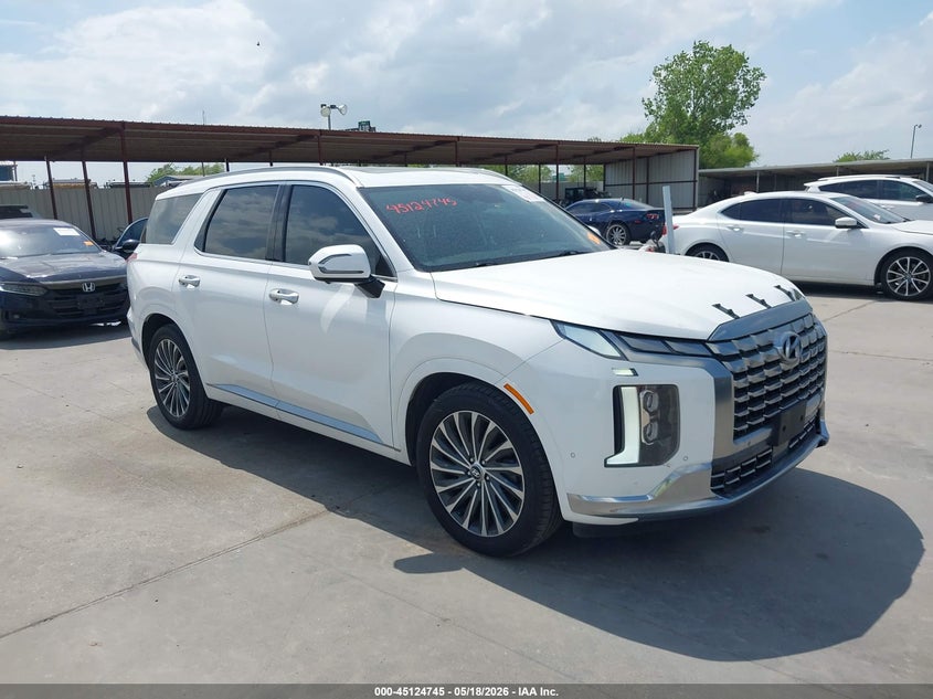 2023 Hyundai Palisade VIN KM8R74GE4PU547864 IAAI salvage auction — FRONT END, Original (Texas), sold $16,050 on 2026-07-29 (photo 1)