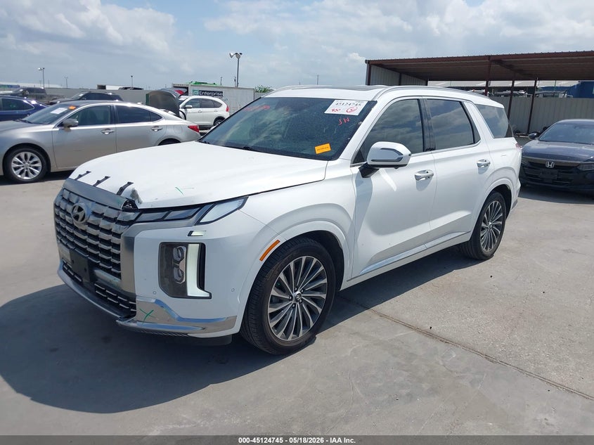 2023 Hyundai Palisade VIN KM8R74GE4PU547864 IAAI salvage auction — FRONT END, Original (Texas), sold $16,050 on 2026-07-29 (photo 2)
