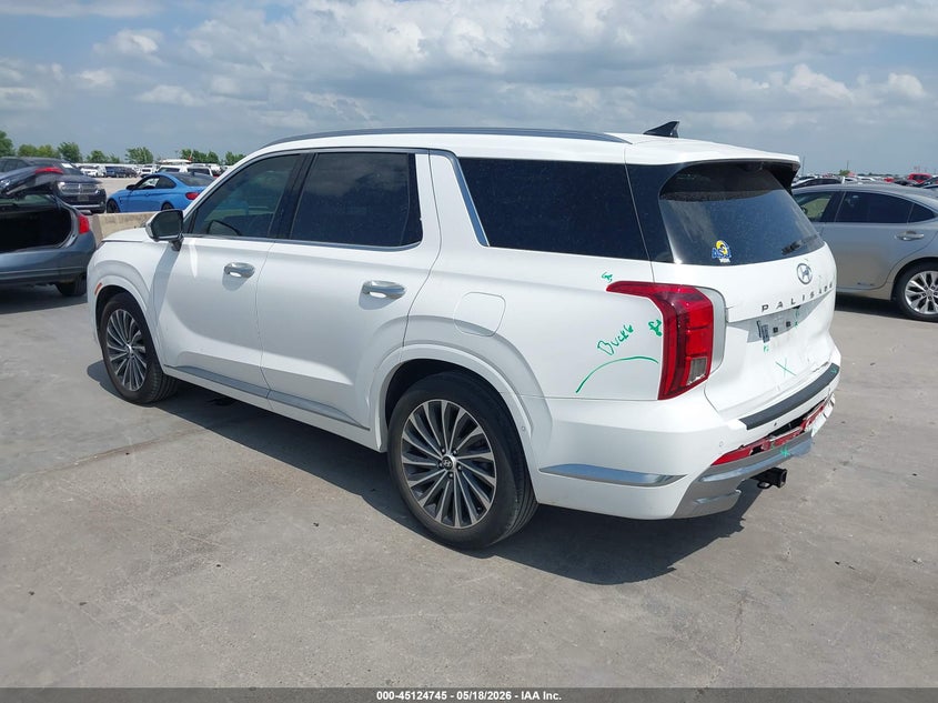 2023 Hyundai Palisade VIN KM8R74GE4PU547864 IAAI salvage auction — FRONT END, Original (Texas), sold $16,050 on 2026-07-29 (photo 3)