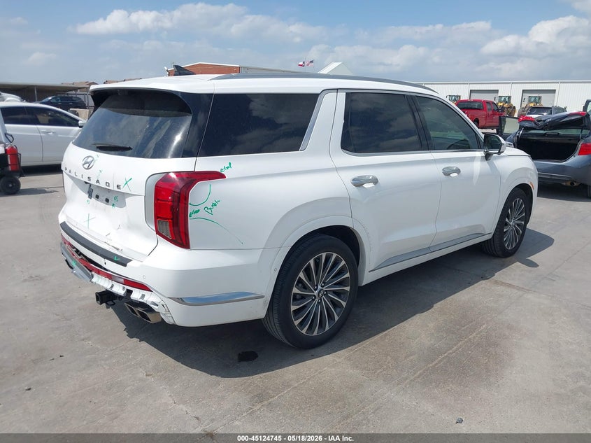 2023 Hyundai Palisade VIN KM8R74GE4PU547864 IAAI salvage auction — FRONT END, Original (Texas), sold $16,050 on 2026-07-29 (photo 4)
