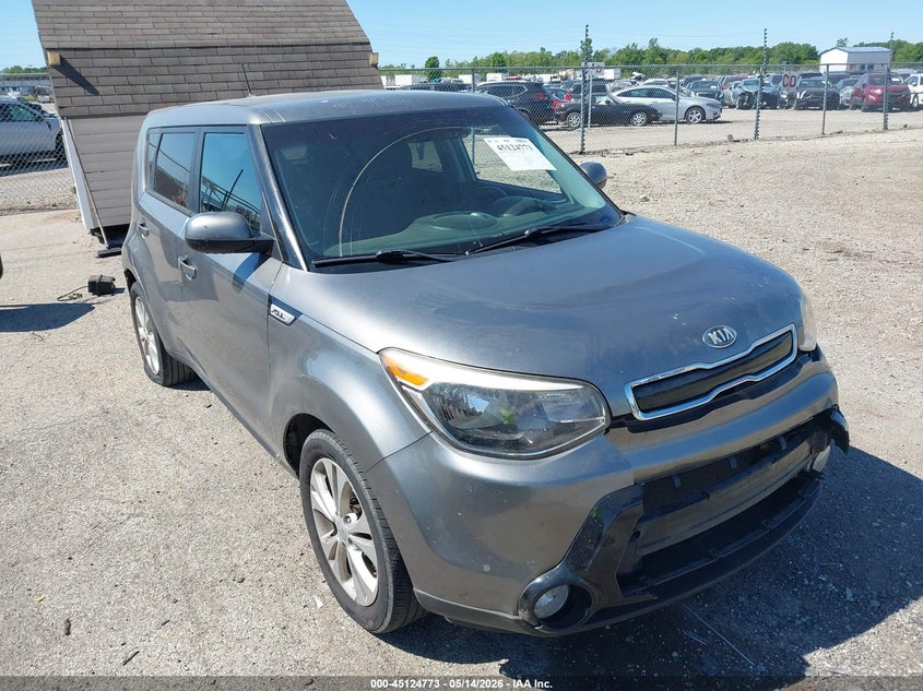 2016 Kia Soul VIN KNDJP3A58G7236926 IAAI salvage auction — FRONT & REAR, Salvage (Illinois), sold $425 on 2026-07-15 (photo 1)