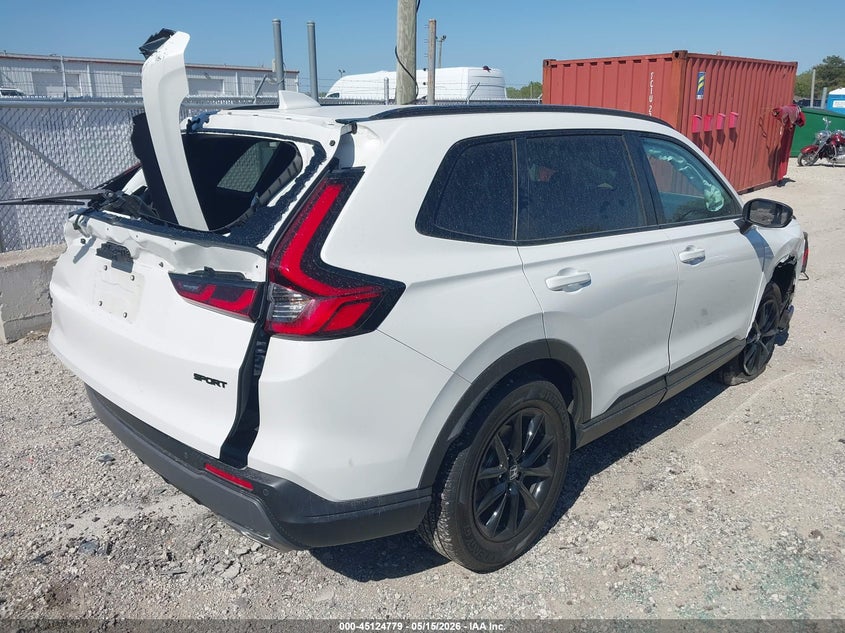 2026 Honda Cr-v VIN 7FARS6H84TE038646 IAAI salvage auction — LEFT SIDE, Salvage Title, sold $6,600 on 2026-07-21 (photo 4)