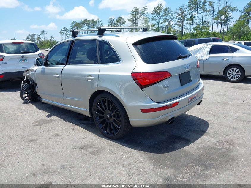 2013 Audi Q5 VIN WA1LFAFP7DA093602 IAAI salvage auction — LEFT FRONT, Rebuildable (Florida), sold $1,500 on 2026-07-07 (photo 3)