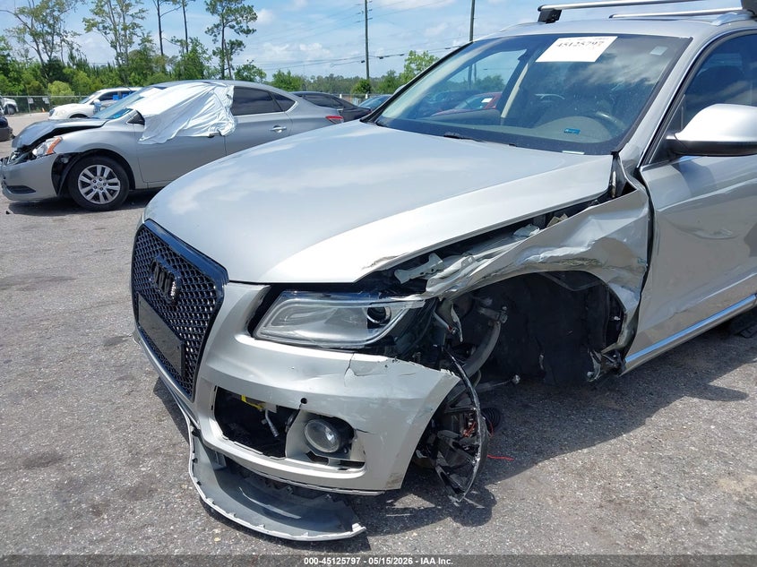 2013 Audi Q5 VIN WA1LFAFP7DA093602 IAAI salvage auction — LEFT FRONT, Rebuildable (Florida), sold $1,500 on 2026-07-07 (photo 6)