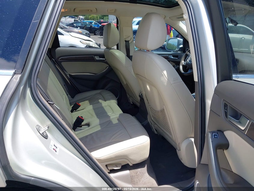 2013 Audi Q5 VIN WA1LFAFP7DA093602 IAAI salvage auction — LEFT FRONT, Rebuildable (Florida), sold $1,500 on 2026-07-07 (photo 8)