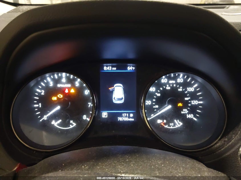 2018 Nissan Rogue VIN JN8AT2MV8JW304144 IAAI salvage auction — FRONT END, Regular (South Dakota), sold $3,750 on 2026-07-21 (photo 7)