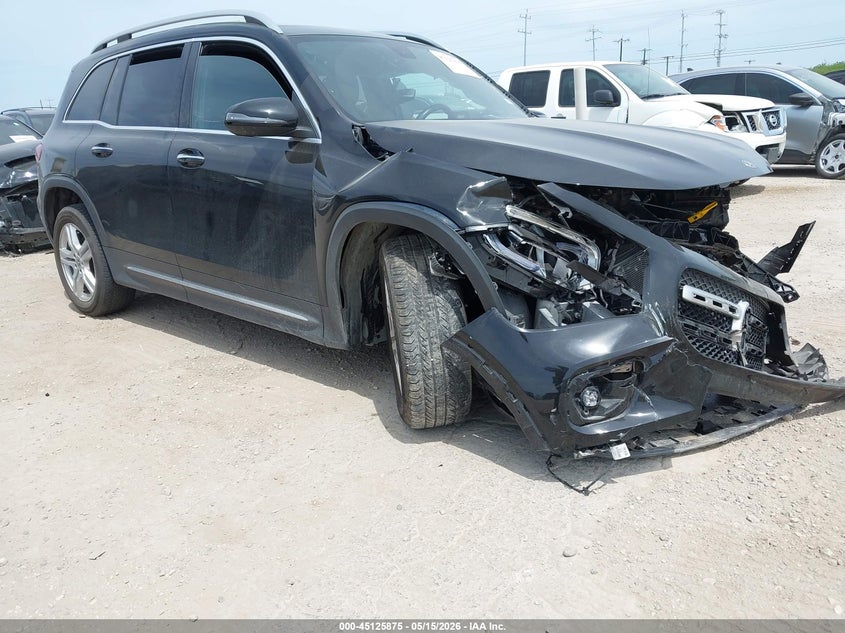 2021 Mercedes-benz Glb VIN W1N4M4HB8MW141641 IAAI salvage auction — FRONT END, Salvage (Texas), sold $4,950 on 2026-07-29 (photo 1)
