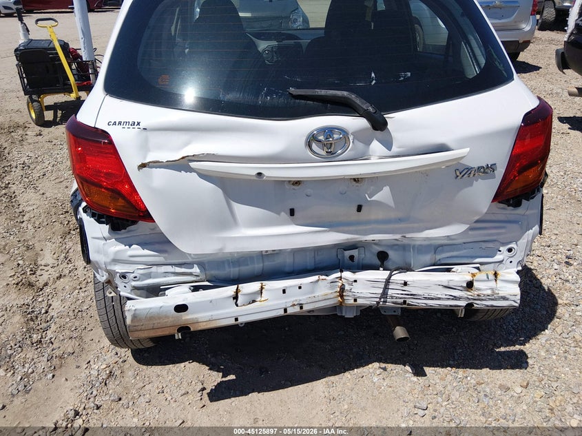 2016 Toyota Yaris VIN VNKKTUD32GA060787 IAAI salvage auction — FRONT & REAR, Salvage (Alabama), sold $2,300 on 2026-07-07 (photo 6)