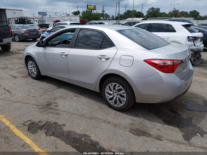 2019 Toyota Corolla VIN 5YFBURHE4KP868710 IAAI salvage auction — RIGHT FRONT, Original (Texas), sold $2,550 on 2026-07-22 (photo 3)