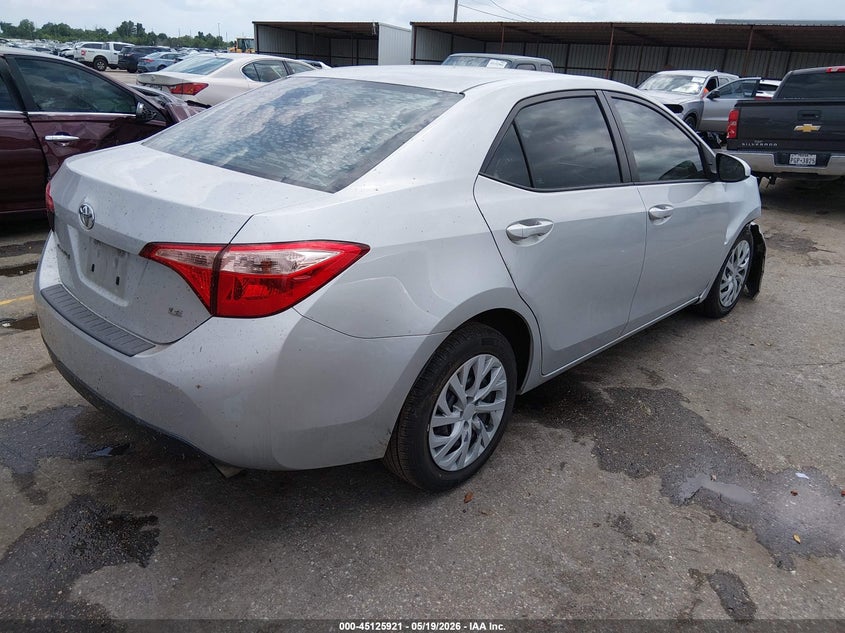 2019 Toyota Corolla VIN 5YFBURHE4KP868710 IAAI salvage auction — RIGHT FRONT, Original (Texas), sold $2,550 on 2026-07-22 (photo 4)
