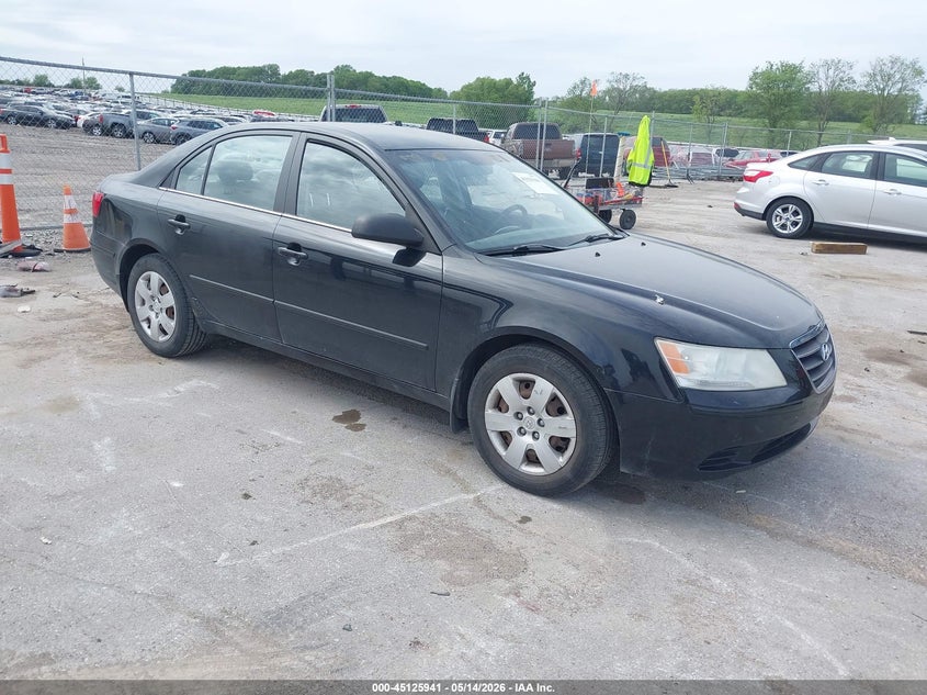 2009 Hyundai Sonata VIN 5NPET46C89H483842 IAAI salvage auction — HAIL, Regular Certificate (Iowa), sold $1,400 on 2026-07-14 (photo 1)