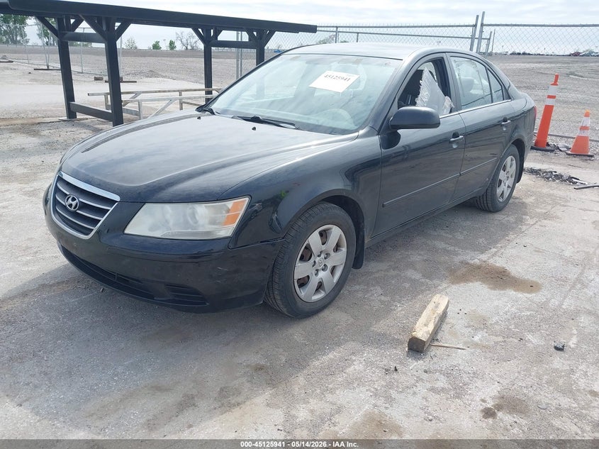 2009 Hyundai Sonata VIN 5NPET46C89H483842 IAAI salvage auction — HAIL, Regular Certificate (Iowa), sold $1,400 on 2026-07-14 (photo 2)
