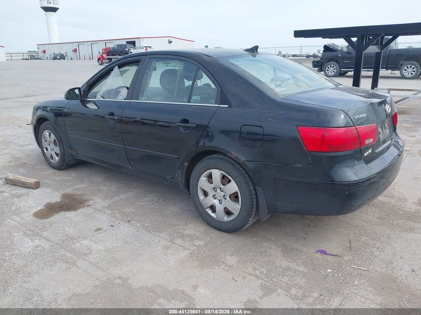 2009 Hyundai Sonata VIN 5NPET46C89H483842 IAAI salvage auction — HAIL, Regular Certificate (Iowa), sold $1,400 on 2026-07-14 (photo 3)