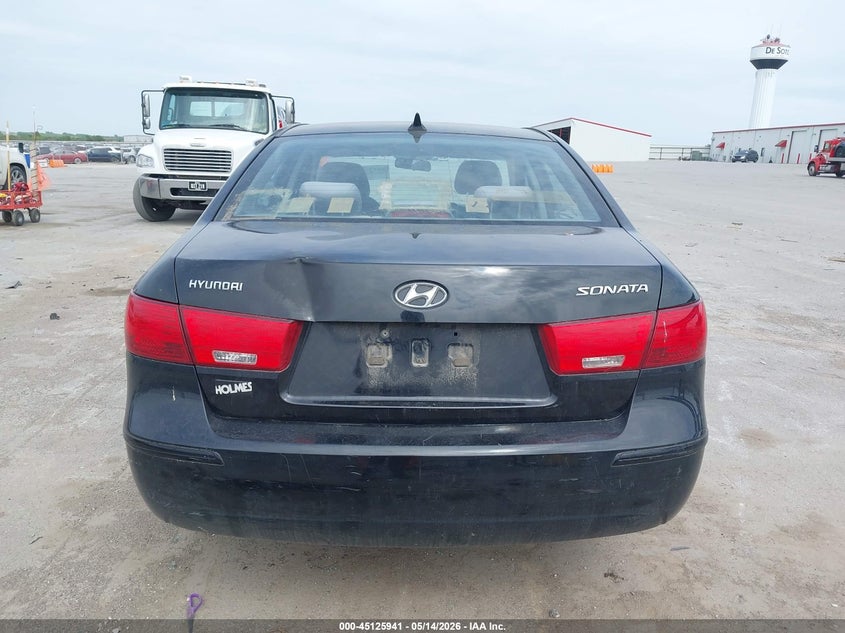 2009 Hyundai Sonata VIN 5NPET46C89H483842 IAAI salvage auction — HAIL, Regular Certificate (Iowa), sold $1,400 on 2026-07-14 (photo 6)