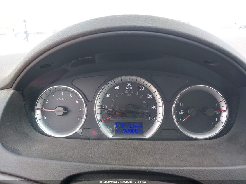2009 Hyundai Sonata VIN 5NPET46C89H483842 IAAI salvage auction — HAIL, Regular Certificate (Iowa), sold $1,400 on 2026-07-14 (photo 7)