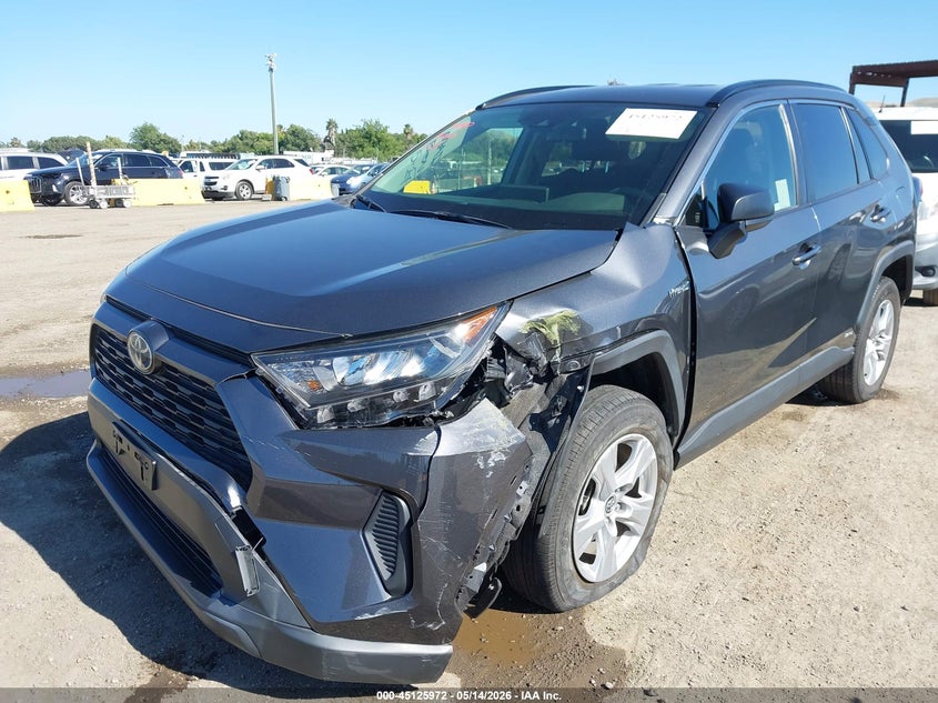 2019 Toyota Rav 4 VIN JTMLWRFV0KD507057 IAAI salvage auction — LEFT FRONT, Salvage (California), sold $14,400 on 2026-07-16 (photo 6)