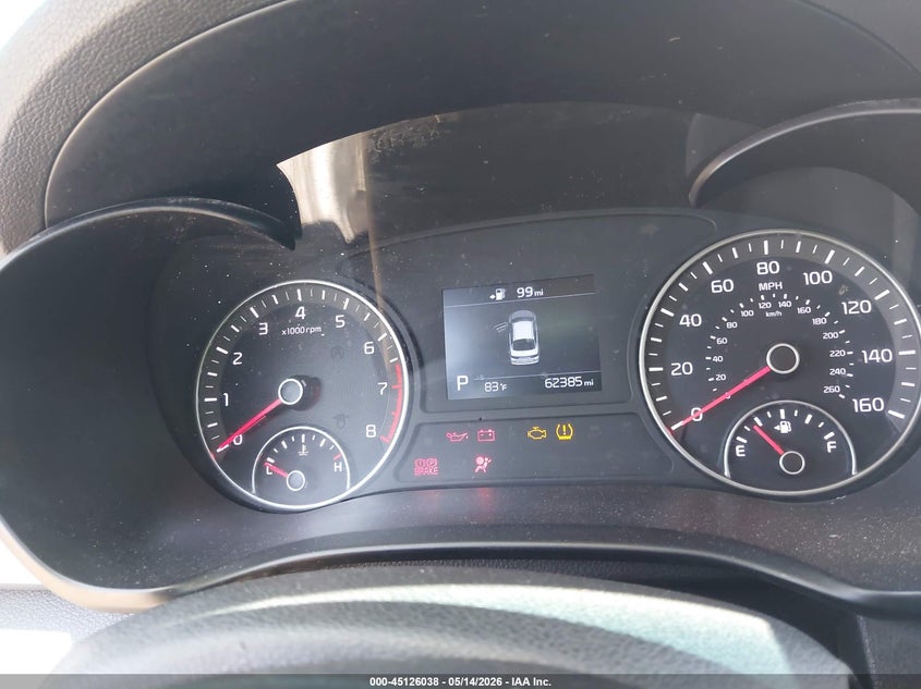 2019 Kia Optima VIN 5XXGT4L32KG351223 IAAI salvage auction — THEFT, Salvage (California), sold $1,500 on 2026-07-28 (photo 7)