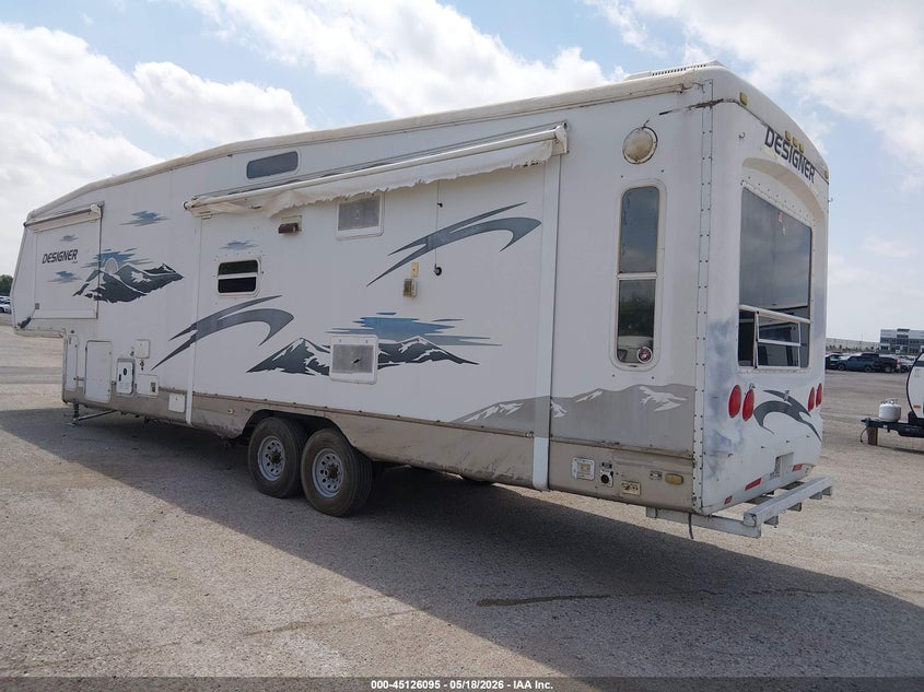 2007 Jayco Designer VIN 1UJCJ02R971SS0067 IAAI salvage auction — HAIL, Original (Texas), sold $800 on 2026-09-01 (photo 3)