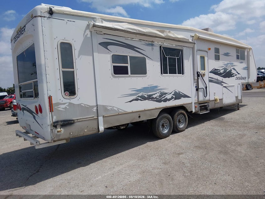2007 Jayco Designer VIN 1UJCJ02R971SS0067 IAAI salvage auction — HAIL, Original (Texas), sold $800 on 2026-09-01 (photo 4)