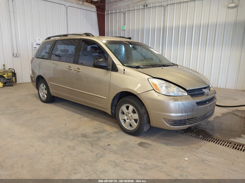 2005 Toyota Sienna VIN 5TDZA23C85S377024 IAAI salvage auction — NORMAL WEAR, Salvage (Texas), sold $250 on 2026-07-20 (photo 1)