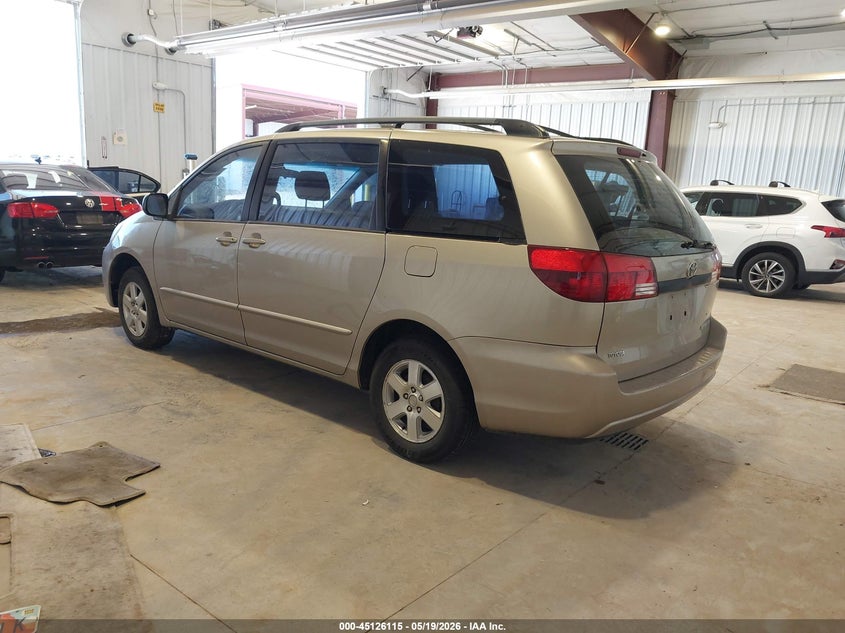 2005 Toyota Sienna VIN 5TDZA23C85S377024 IAAI salvage auction — NORMAL WEAR, Salvage (Texas), sold $250 on 2026-07-20 (photo 3)