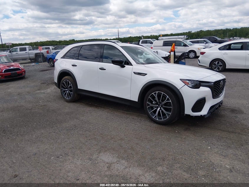 2025 Mazda Cx-70 VIN JM3KJEHA3S1133078 IAAI salvage auction — FRONT END, Salvage - 75% Or Less (Maryland), sold $15,250 on 2026-07-13 (photo 1)