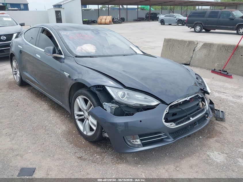 2014 Tesla Model s VIN 5YJSA1H12EFP57354 IAAI salvage auction — FRONT END, Salvage (Texas), sold $1,100 on 2026-07-29 (photo 1)