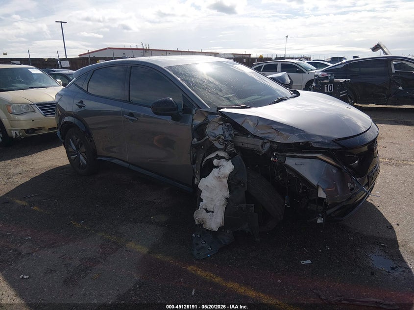 2024 Nissan Ariya VIN JN1CF0BB3RM741455 — IAAI salvage auction photo
