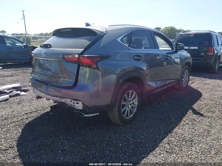 2015 Lexus Nx VIN JTJBARBZ6F2009480 IAAI salvage auction — REAR END, Salvage (South Carolina), sold $6,300 on 2026-07-07 (photo 4)