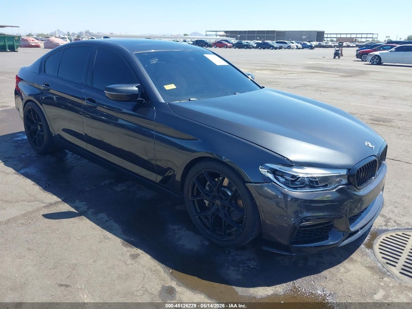 2017 BMW 5er VIN WBAJE5C36HG915735 IAAI salvage auction — LEFT SIDE, Salvage (Arizona), sold $5,200 on 2026-07-28 (photo 1)
