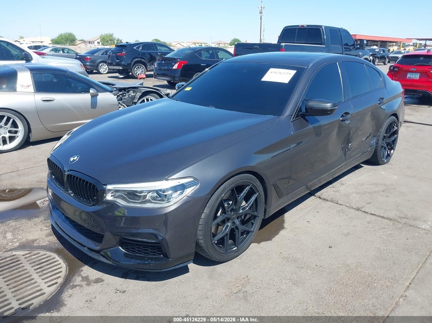 2017 BMW 5er VIN WBAJE5C36HG915735 IAAI salvage auction — LEFT SIDE, Salvage (Arizona), sold $5,200 on 2026-07-28 (photo 2)