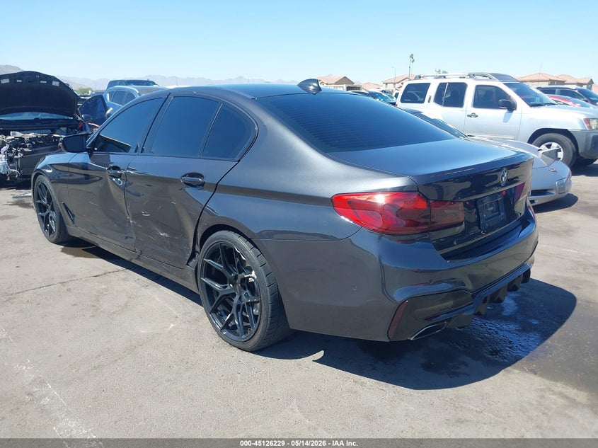 2017 BMW 5er VIN WBAJE5C36HG915735 IAAI salvage auction — LEFT SIDE, Salvage (Arizona), sold $5,200 on 2026-07-28 (photo 3)