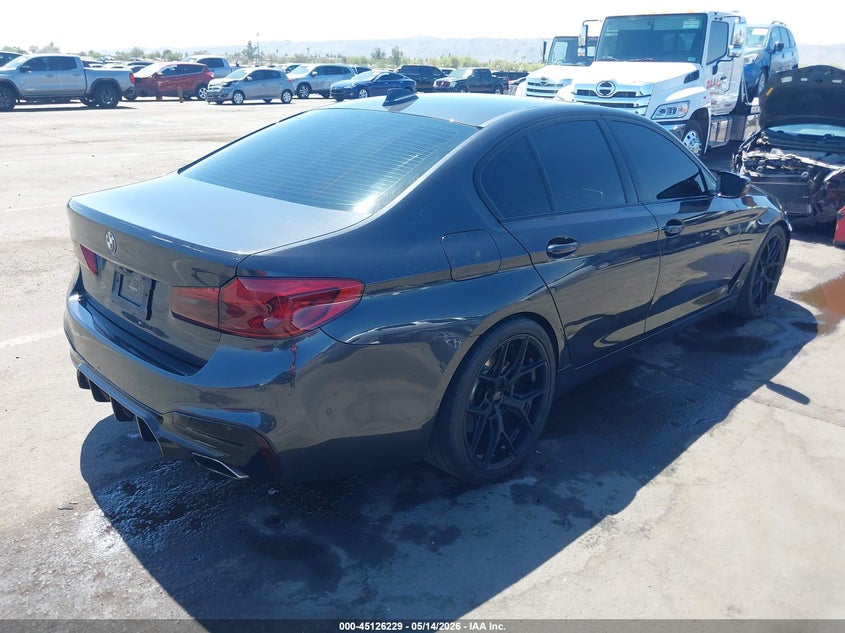 2017 BMW 5er VIN WBAJE5C36HG915735 IAAI salvage auction — LEFT SIDE, Salvage (Arizona), sold $5,200 on 2026-07-28 (photo 4)