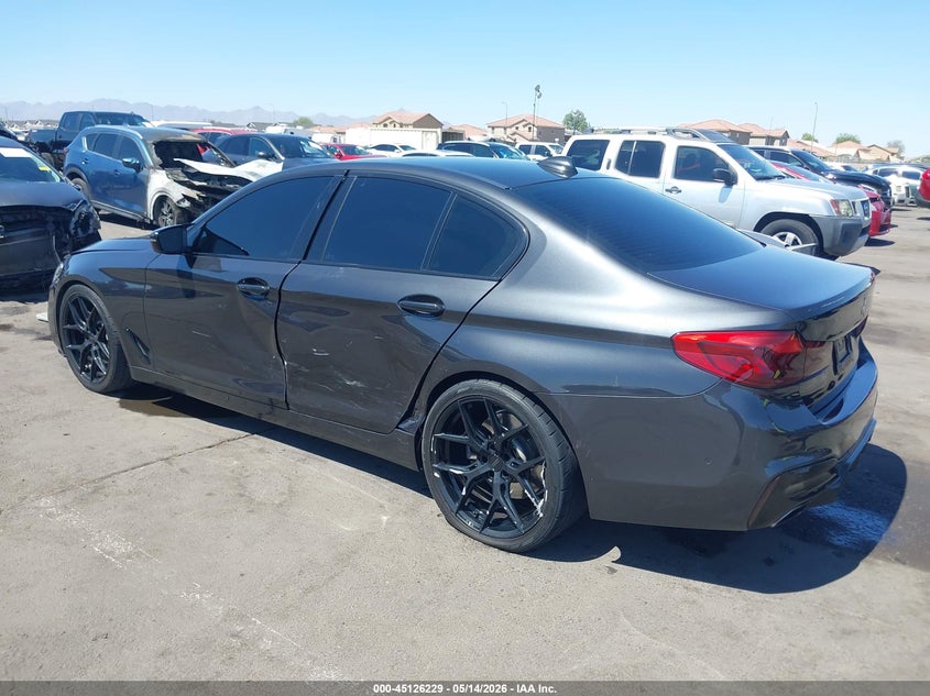 2017 BMW 5er VIN WBAJE5C36HG915735 IAAI salvage auction — LEFT SIDE, Salvage (Arizona), sold $5,200 on 2026-07-28 (photo 6)