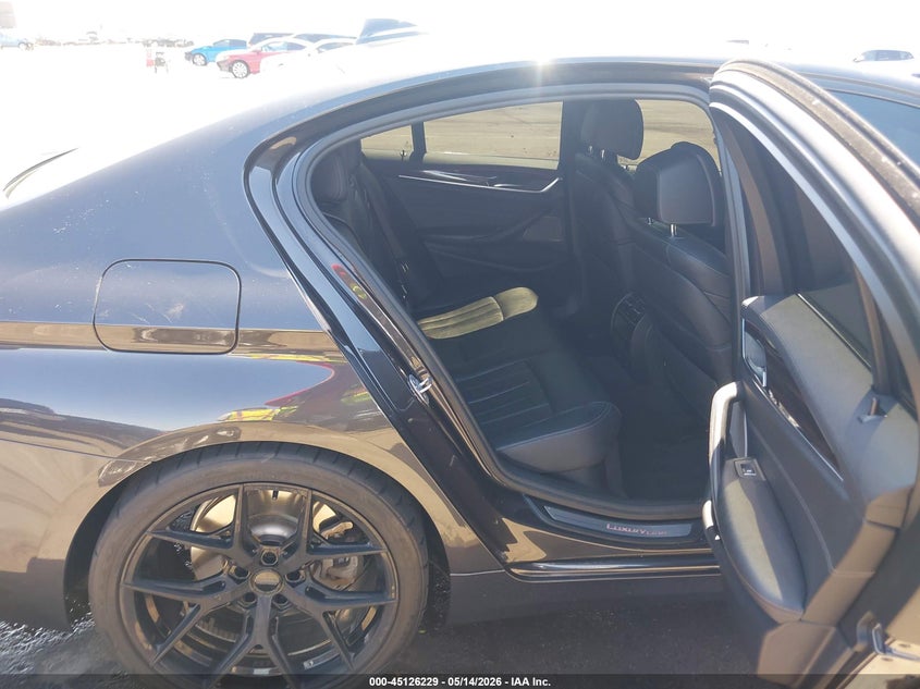 2017 BMW 5er VIN WBAJE5C36HG915735 IAAI salvage auction — LEFT SIDE, Salvage (Arizona), sold $5,200 on 2026-07-28 (photo 8)