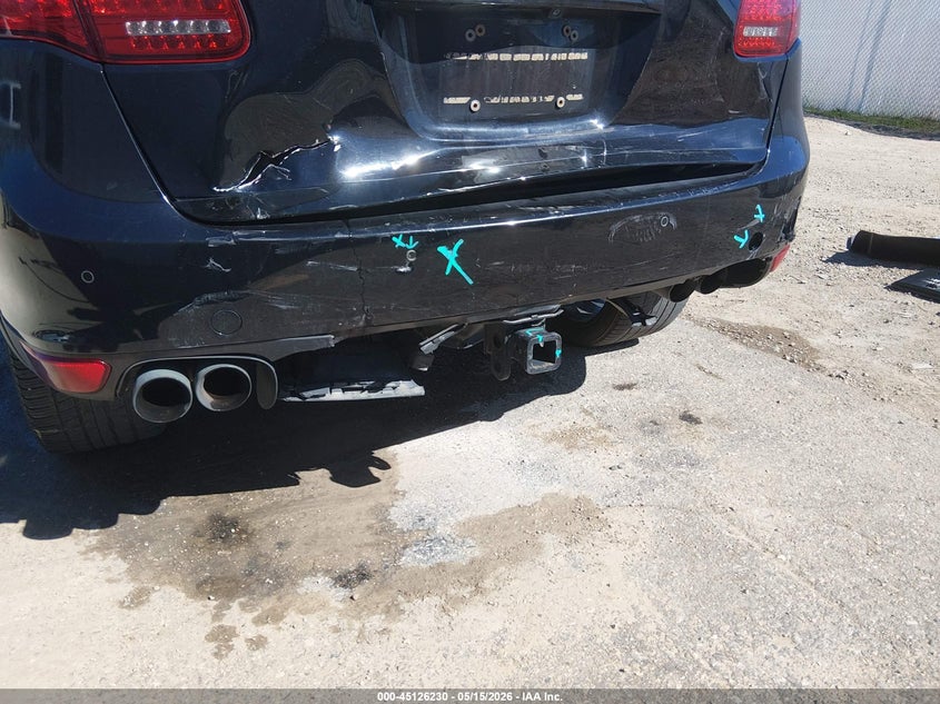 2012 Porsche Cayenne VIN WP1AB2A29CLA47703 IAAI salvage auction — REAR END, Salvage (Montana), sold $1,825 on 2026-07-15 (photo 6)