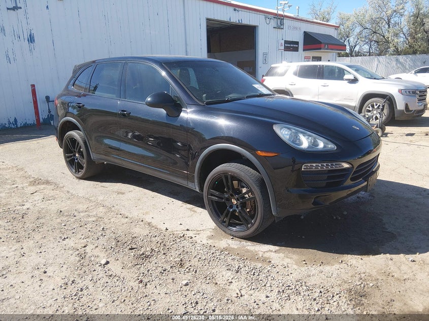 2012 Porsche Cayenne VIN WP1AB2A29CLA47703 IAAI salvage auction — REAR END, Salvage (Montana), sold $1,825 on 2026-07-15 (photo 1)