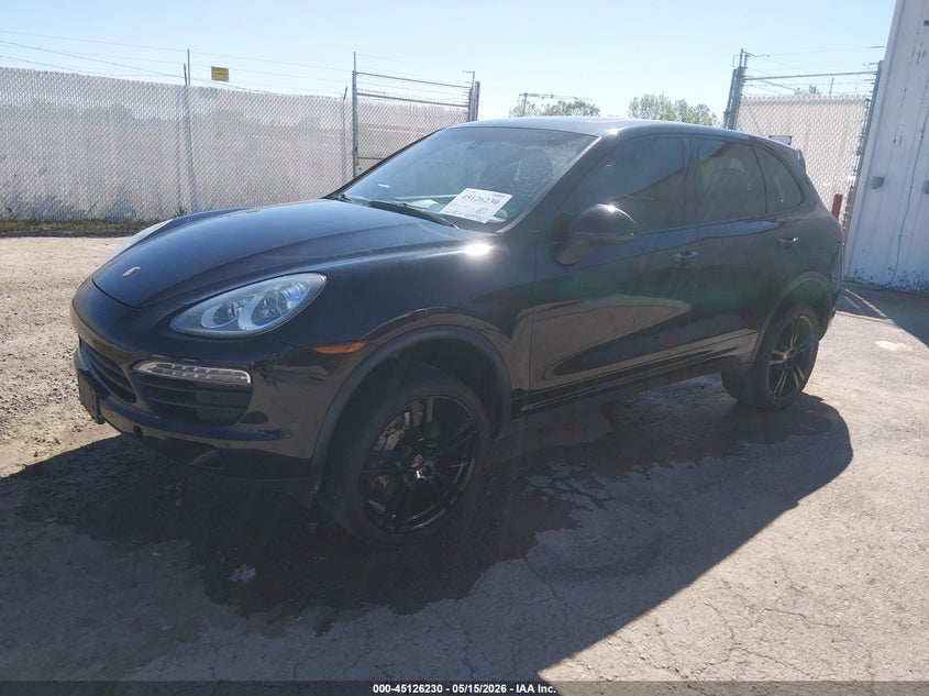 2012 Porsche Cayenne VIN WP1AB2A29CLA47703 IAAI salvage auction — REAR END, Salvage (Montana), sold $1,825 on 2026-07-15 (photo 2)